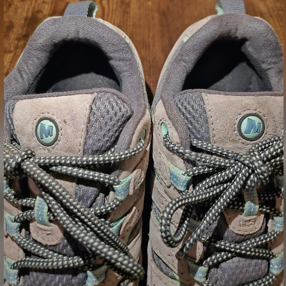 Merrell Moab Vent 2 Dry Drizzle Mint  Women’s Trail Hiking Shoes Size 8 - Picture 6 of 12